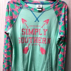 Simply southern long sleeve tee